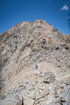 Der letzte Aufstieg für heute. 