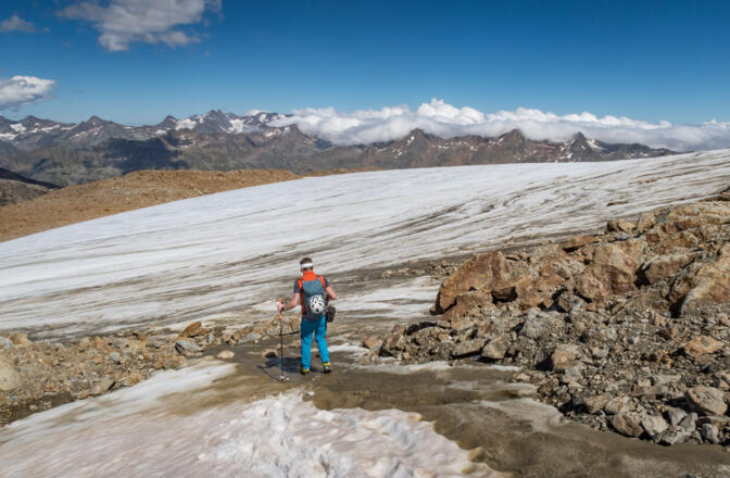 Mit viel Glück könnte vom Zirmkogel auch ein Start mit dem Gleitschirm funktionieren (Start S bis W). Aber zu Fuß sieht man ja viel mehr ;-)