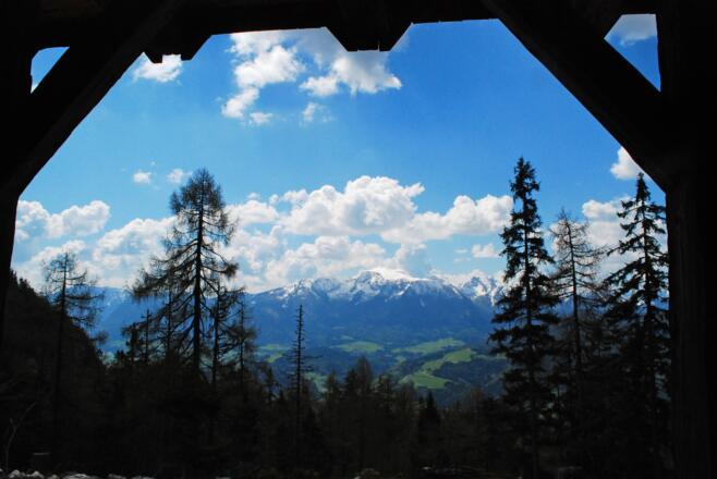 Der Ausblick von der Bärenriedlau