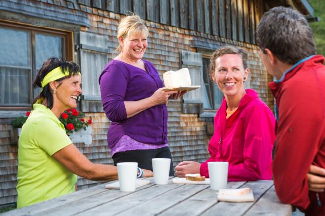 Verkostung vom Montafoner Sura Kees auf der Alp Nova