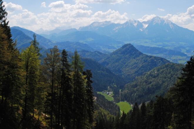Blick auf Koppen von Saubach