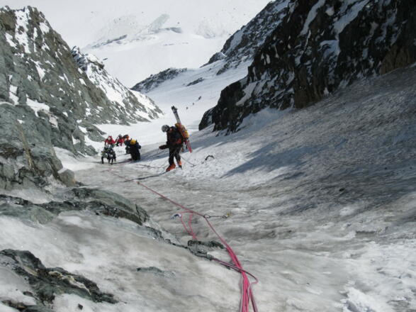 viel Betrieb im oberen Teil der &quot;Palla&quot;
