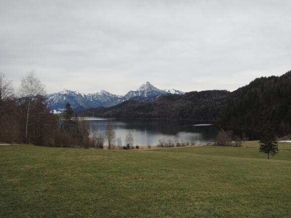 Der Weißensee bei Füssen