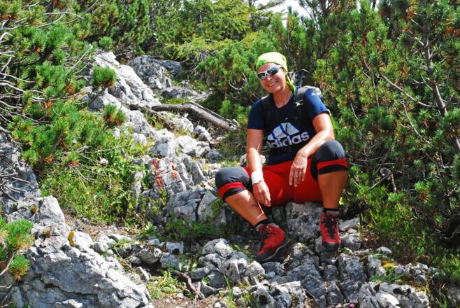 Am Aufstieg zum Rohrauer Größtenberg