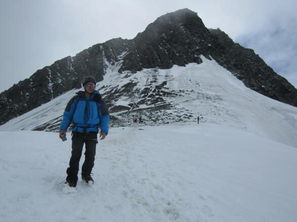 Glocknerleitl im Hintergrund