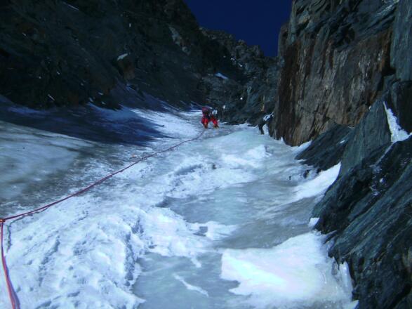 Vorstieg im Blankeis