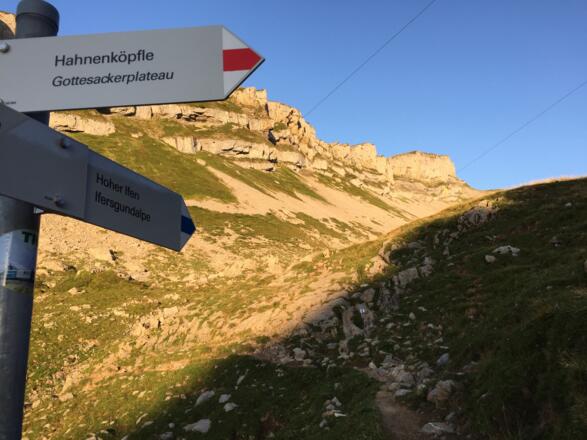 Durch die Ifenmulde aufs Plateau