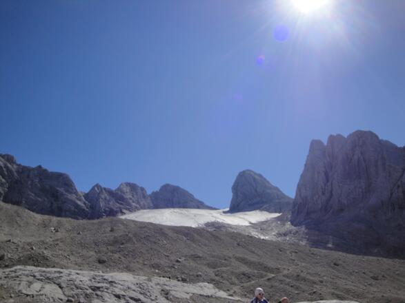 Blick zum hohen Dachstein