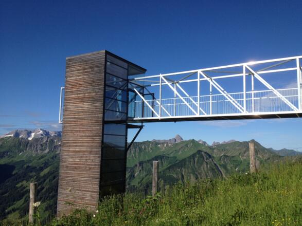Panoramaaufzug am Walmendingerhorn