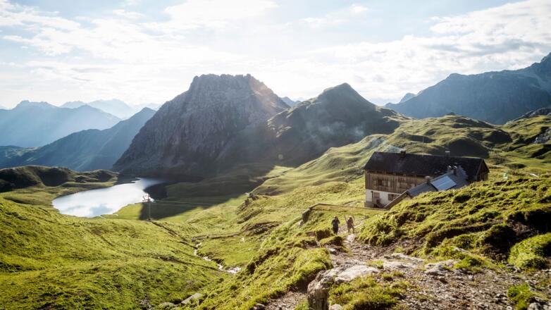 Morgenstimmung Tilisunahütte
