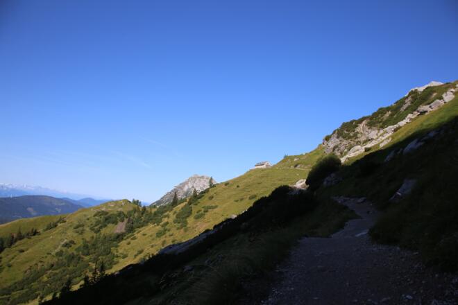 Kurz vor der Südwandhütte