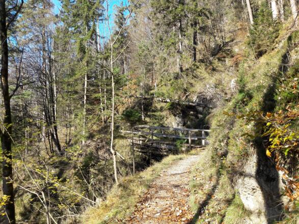 Gemütlicher und aussichtsreicher Aufstieg