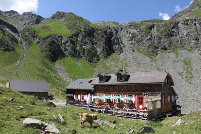 Die Keinprechthütte im Obertal