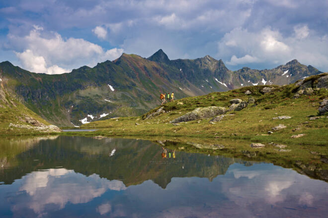 Der Brettersee am Hochwurzen-Höhenweg