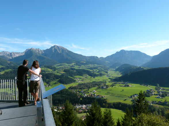 Wurbauerkogel, Panoramablicke