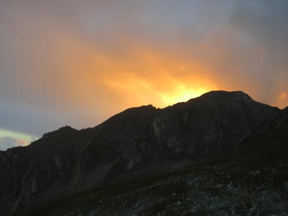 Abendstimmung am Guttenberghaus