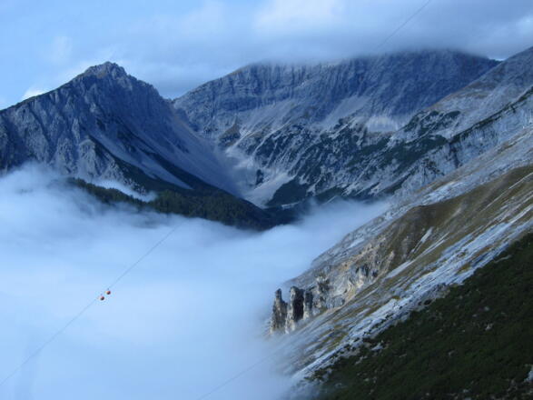Blick in das Halltal