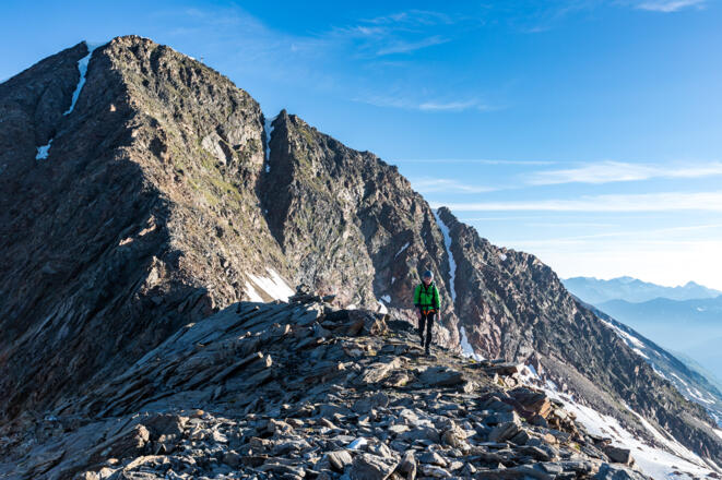 Rückblick zum Spiegelkogel