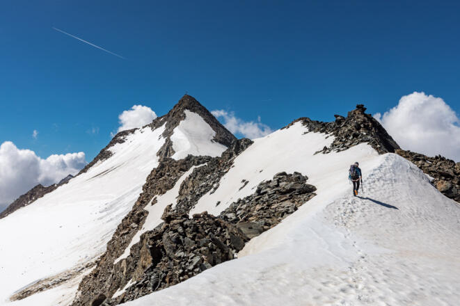 Auf dem Weg zum Schalfkogel