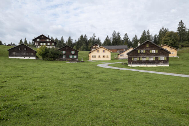 Häuser am Bödele (Schwarzenberg)