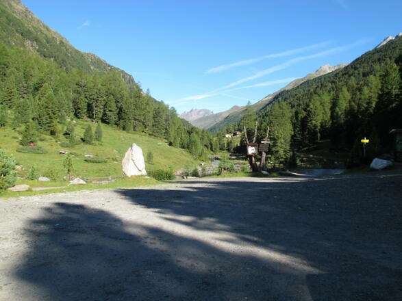 Beim Alpengasthof Oberhaus