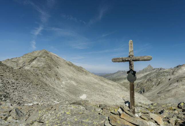 Keilbachjoch und Grüne Wand Spitze - Giogo del Conio e Croda Verde