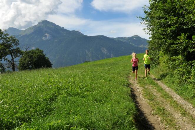 Laufen in Reith im Alpbachtal