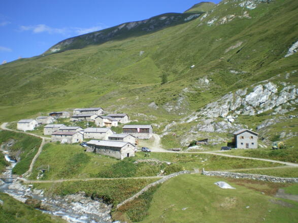 Blick auf die Jagdhausalm
