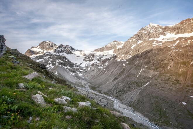 Piz Buin mit Ochsentaler Gletscher
