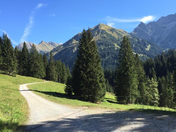 Duratal mit Blick auf den Bärenkopf