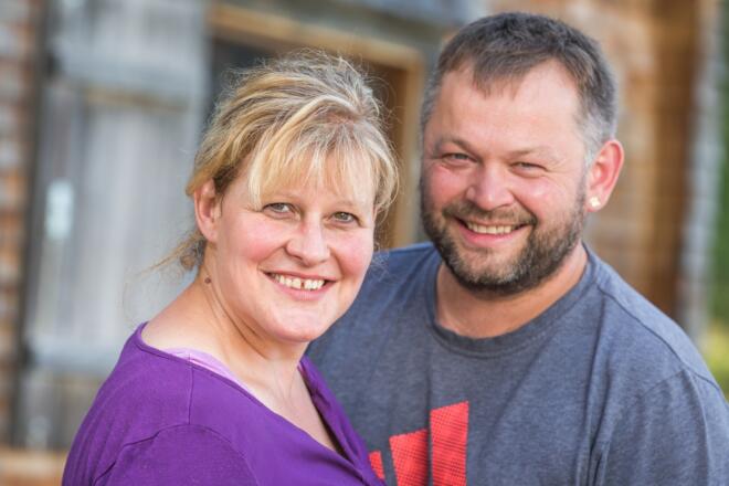 Andrea und Andreas von der Alp Nova