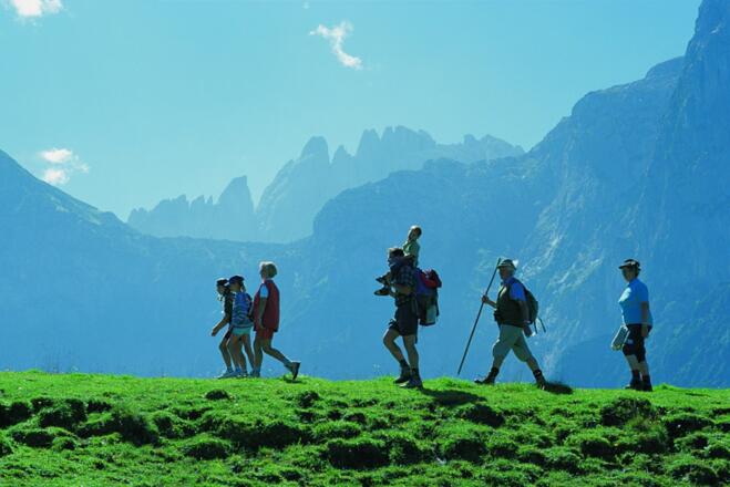 Vor den Mandlwänden