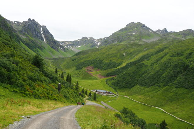 Weg von der Nova Stoba zur Alp Nova