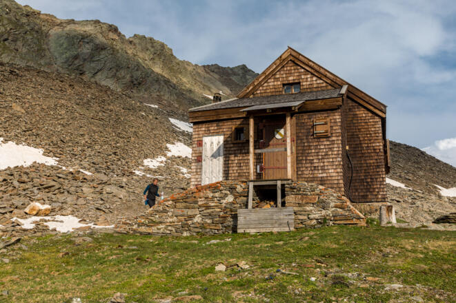 die Fidelitashütte (Winterraum Hochwildehaus). Top ausgestattet und gepflegt!