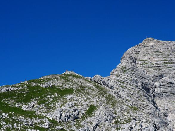 SO-Grat im Rückblick vom Widerlechnerstein