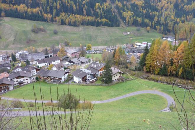 Blick auf Steinhaus - Vista su Cadipietra