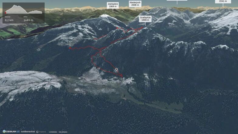 Bergtour im Alpbachtal Seenland: Holzalm - Gratlspitz - Hösljoch - Holzalm
