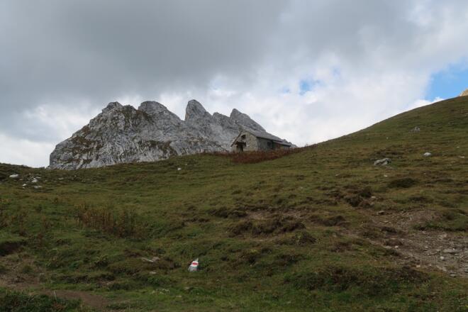 Zollhütte und Kirchlispitzen