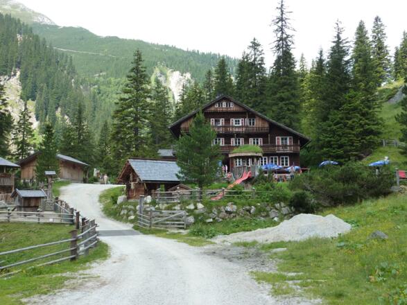 Rückblick zur Berndlalm