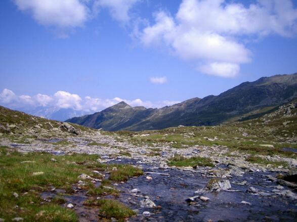 hinten blitzt das Karwendel hervor