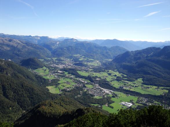 Blick auf Bad Ischl vom Gartenzinken
