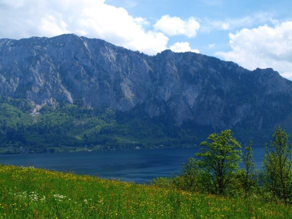 Forstamt auf der Ostseite, gesehen von Unterach