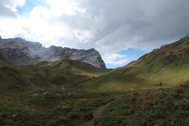Der erste Blick auf das Schweizer Tor