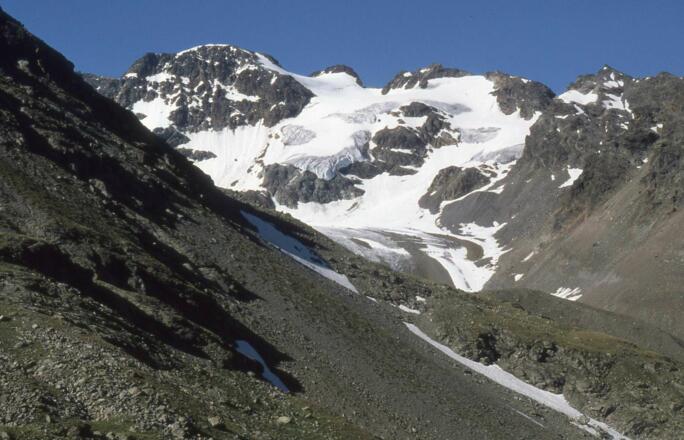 Blick von Heidelberger Scharte ins Lareintal