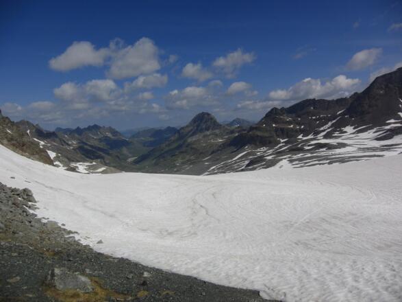 Richtung Wiesbadener Hütte