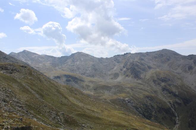 Blick zum Talschluss des Viggartals