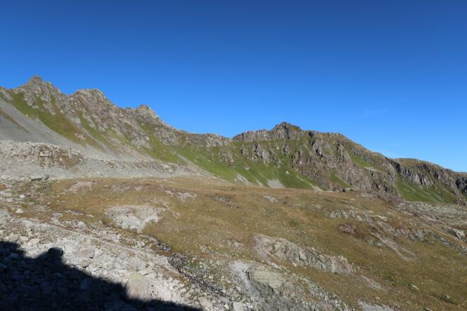 Der Weg vom Vergaldner Joch