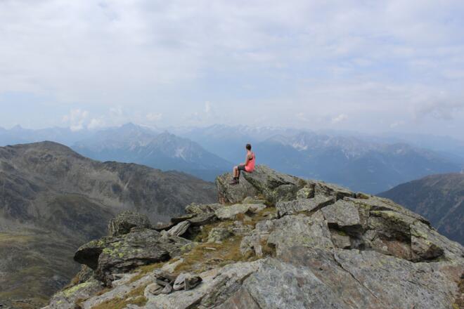 Ausblick genießen in das Viggartal