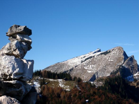 Schafberg beim Aufstieg zum Vormauerstein