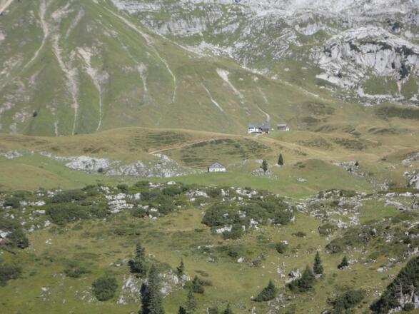 Schadonaalpe und Biberacher Hütte